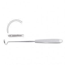Deschamps Ligature Needle Blunt for Right Hand Stainless Steel, 20 cm - 8"